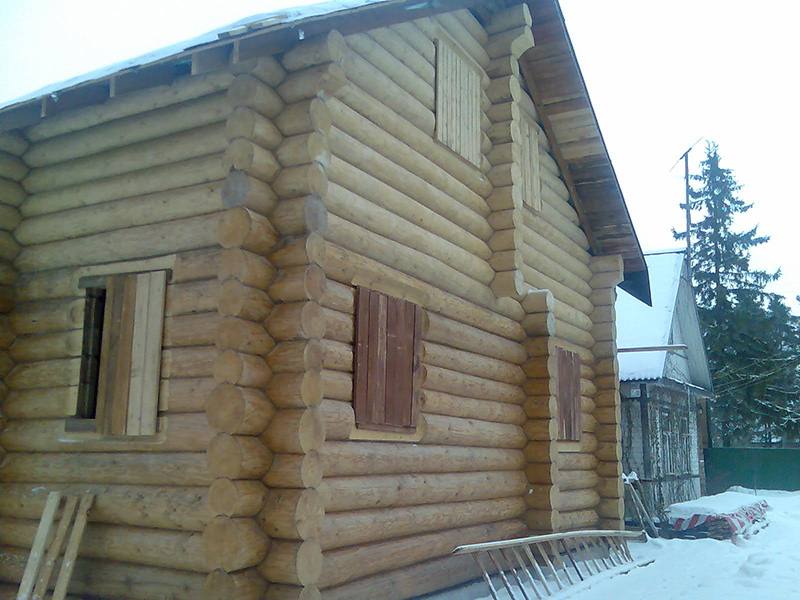 Дом из бревна